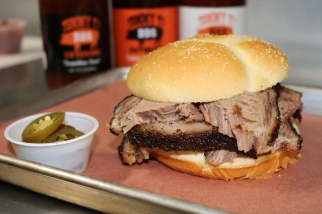 Brisket Sandwich, Tommy T's BBQ Catering