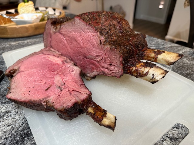 Tommy T's BBQ Catering On the bone smoked prime rib
