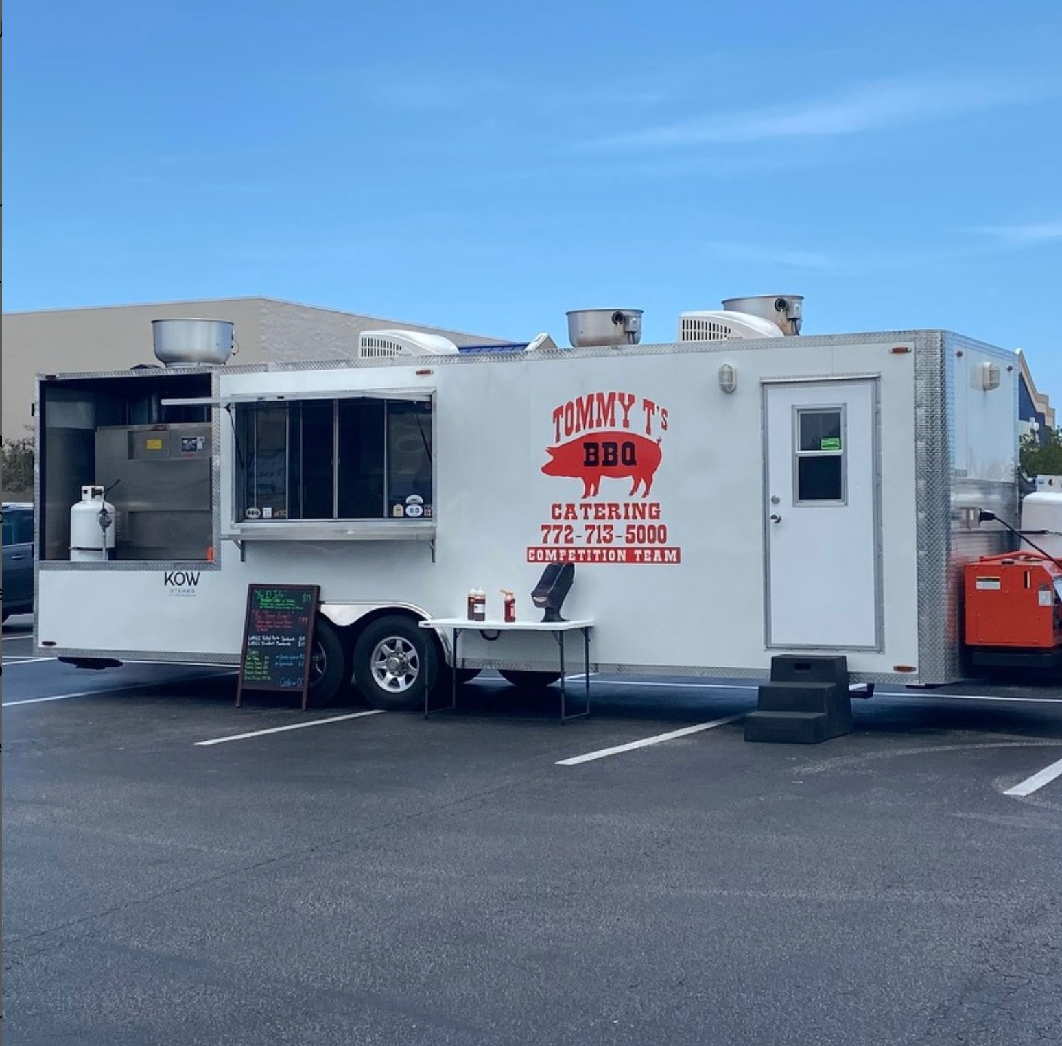 Tommy T's BBQ, Food Truck
